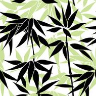 Floral seamless background Bamboo leaf pattern