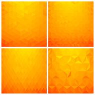 Abstract geometric background set