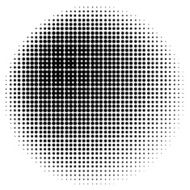 Halftone Circle N3