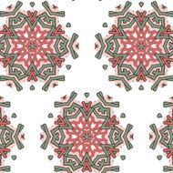 Primitive simple retro seamless pattern with stars N7