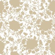 Floral seamless pattern Flower rose silhouette background