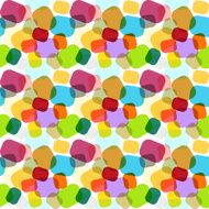 Seamless colorful abstract mosaic texture