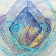 Abstract fractal background N100