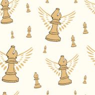 Winged seamless bishop
