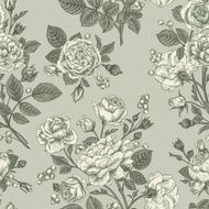 Seamless pattern wit roses N3