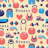 pattern of sports equipment