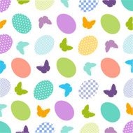 Seamless Easter pattern N7