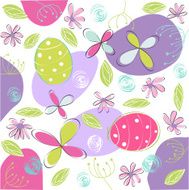 Floral Greeting Card N55