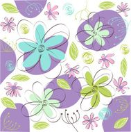 Floral Greeting Card N56