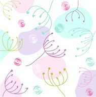 floral easter greeting card N2