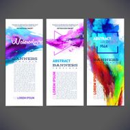 Abstract vector template banners brochure Web sites N2