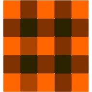 Orange black Tablecloth Pattern background N2