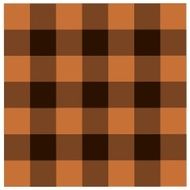 Orange Black checkered tablecloths pattern