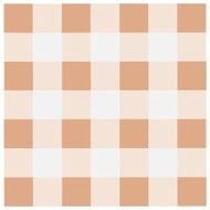 Orange Black checkered tablecloths pattern N3
