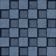 Checkered pattern - seamless blue jeans cloth