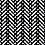 Monochrome elegant seamless pattern N5