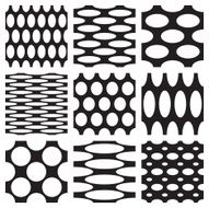 Set of elegant dot patterns N3