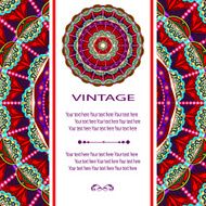 invitation mandala card N38