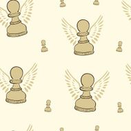 Pawn with wings
