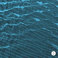 Abstract grid background Water surface Vector illustration N3