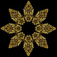 Pattern gold N28