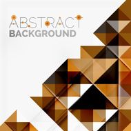 Abstract geometric background Modern overlapping triangles N447