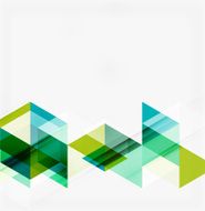 Abstract geometric background Modern overlapping triangles N452