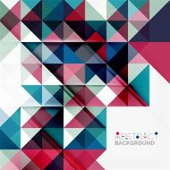 Abstract geometric background Modern overlapping triangles N454