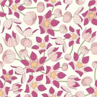 flowers on a yellow background N2