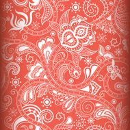 abstract floral pattern N65