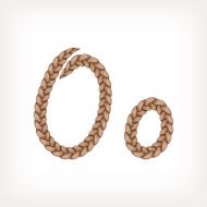 Braids hair font