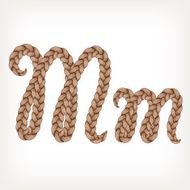 Braids hair font N2