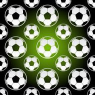 seamless football soccer balls