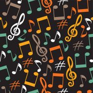 Seamless Music Notes