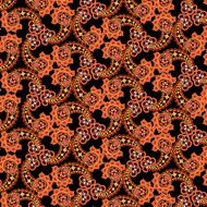 Abstract floral seamless pattern N30