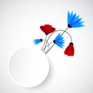 Abstract nature background Field flowers N2