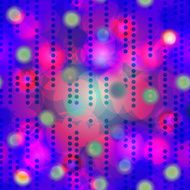 Endless colorful spots pattern
