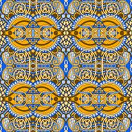 geometry vintage floral seamless pattern ethnic style you can