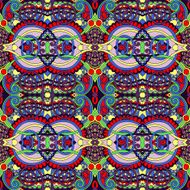 geometry vintage floral seamless pattern ethnic style you can N2