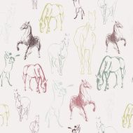 Horse pattern N4