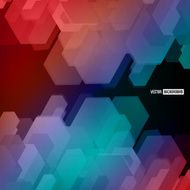 Vector Abstract geometric shape from gray cubes N46