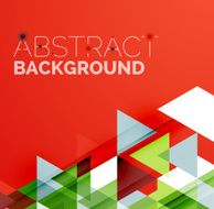 Abstract geometric background Modern overlapping triangles N455