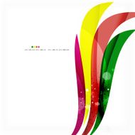 Rainbow bright light air lines background N2