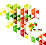 Geometric abstract polygonal background N26