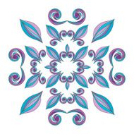 floral ornament painted hands N5
