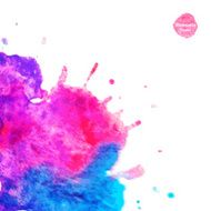 Watercolor vector background N11