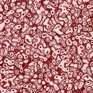 Abstract fractal red marbleized psychedelic plasma