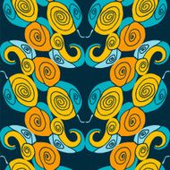 Seamless abstract symmetry pattern