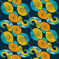 Seamless abstract pattern with pepper