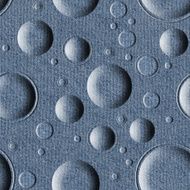 Bubble decorative pattern - seamless Blue denim jeans